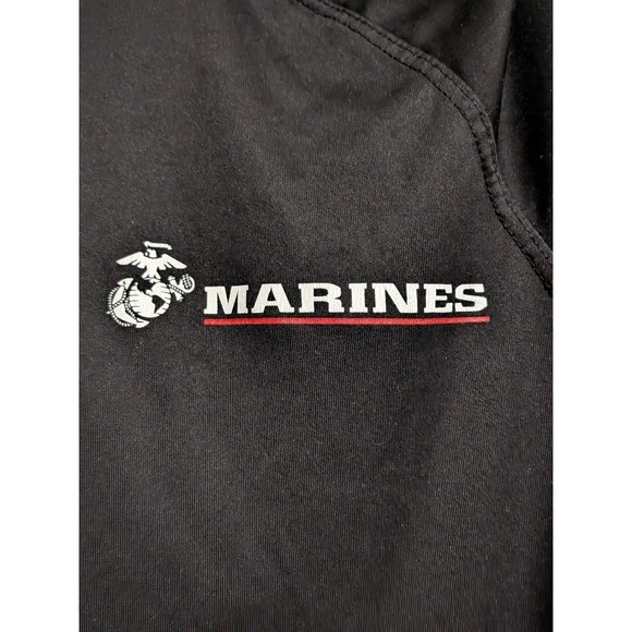 US Marines Expert Brand PT Shirt Black Pain is Weakness Performance Tee Mens S - Picture 2 of 7